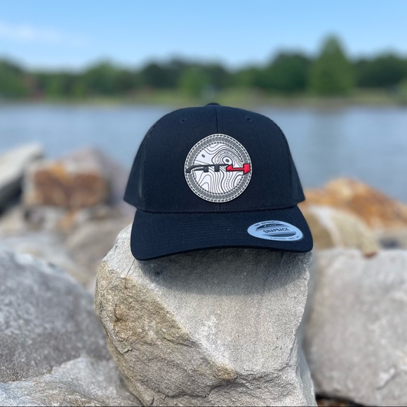 AT4 3D PVC Rubber Patch Hat- YP Black - Picture 4 of 7